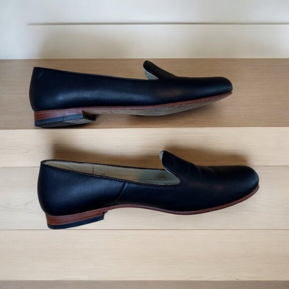 Nisolo black leather flats size 8.5 - Picture 2 of 8